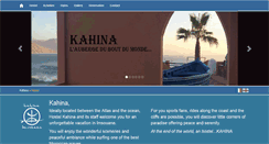 Desktop Screenshot of kahinasurfschool.com