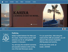Tablet Screenshot of kahinasurfschool.com